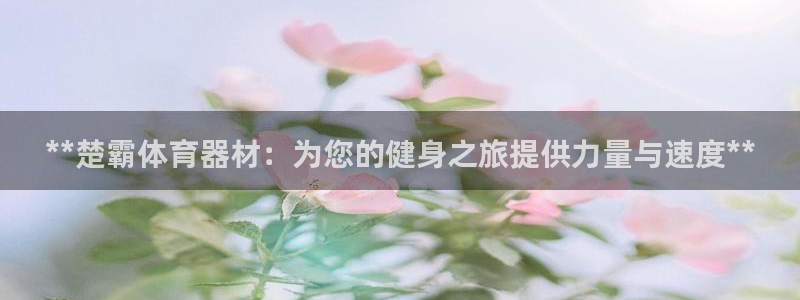 耀世微光mv：**楚霸体育器材：为您的健身之旅提供力
