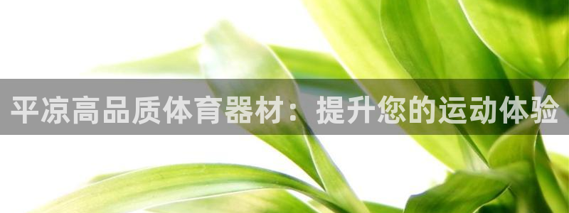 耀世开盘是什么意思：平凉高品质体育器材：提升您的运动