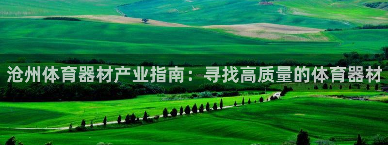 耀世集团董事长简介：沧州体育器材产业指南：寻找高质量