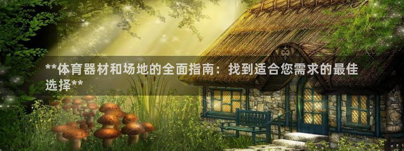 耀世登场的近义词：**体育器材和场地的全面指南：找到