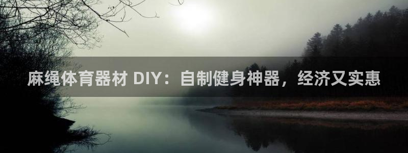 耀世天下的微信名字好吗：麻绳体育器材 DIY：自制健