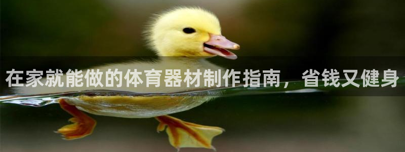 耀世开盘：在家就能做的体育器材制作指南，省钱又健身