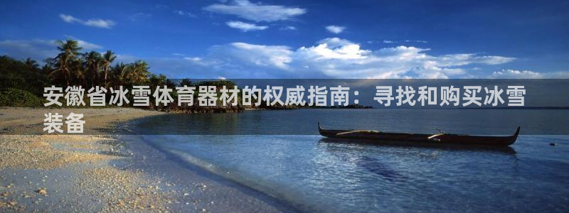 耀世天下的网名是什么意思啊男生：安徽省冰雪体育器材的