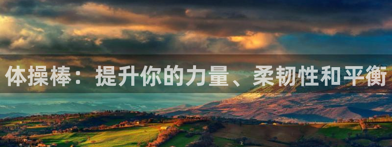 耀世集团是干嘛的企业啊：体操棒：提升你的力量、柔韧性